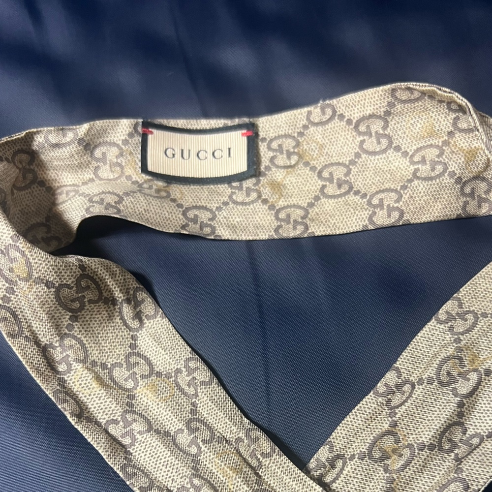 Gucci GG logo headband/ scarf